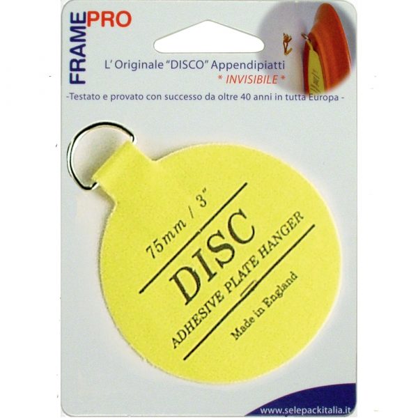 DISCO APPENDIPIATTI INVISIBILE n°3 - Ø 75 mm - 24 Blister - immagine 2