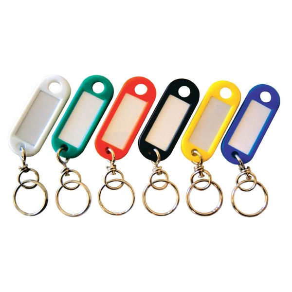 CARTELLINI PLASTICA PORTA CHIAVI - 12 Blister
