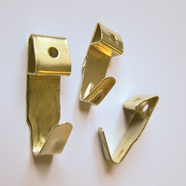 GANCI A * X * OTTONATI per QUADRI - 12 Blister