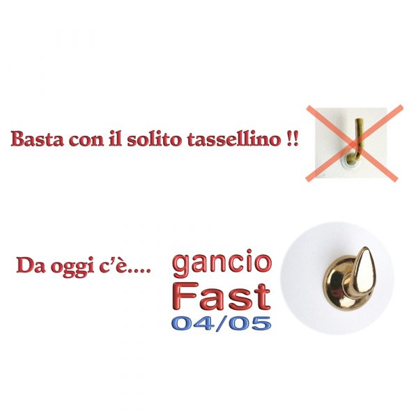 Gancio FAST 05 con Vite e Tassello Ø mm 5 - 12 Blister - immagine 8
