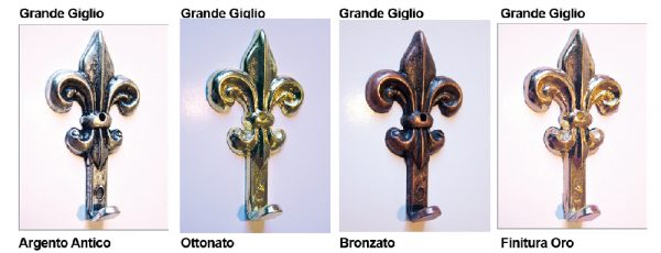 GANCIO per QUADRI GRANDE GIGLIO - 12 Blister