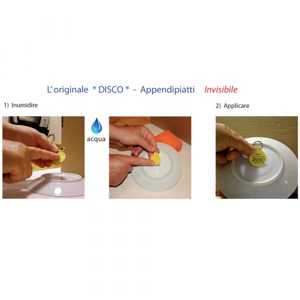 DISCO APPENDIPIATTI INVISIBILE n°5 - Ø 140 mm - 24 Blister - immagine 4