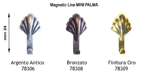 GANCIO per QUADRI MAGNETIC-LINE mod. MINI PALMA - 12 Blister - immagine 4
